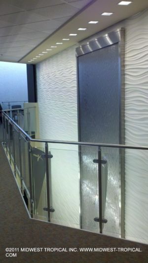 Stainless Panel Waterfall fron 2nd floor scaled