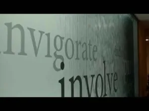 Video Midwest Tropical Water Feature – Hotel Indigo, glass and stainless water wall.mpg