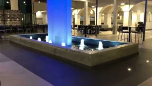 Video Custom Cascading Mesh Water Wall Indoor Waterfall-Amazing Indoor Water Walls You Have To See!