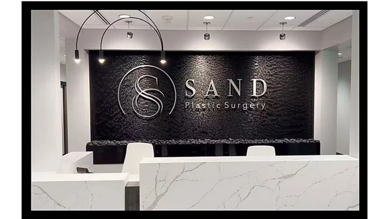 Sands Plastic Surgery Custom Waterfall