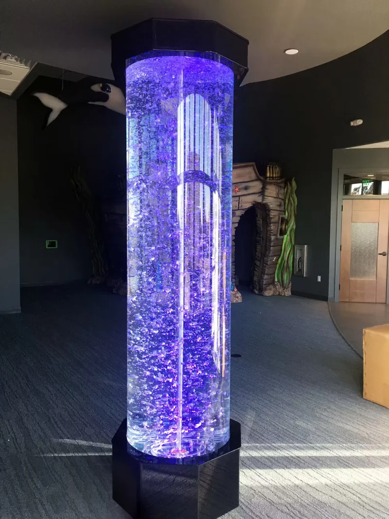 Bubble Column Tube at Family Dental in Iowa City