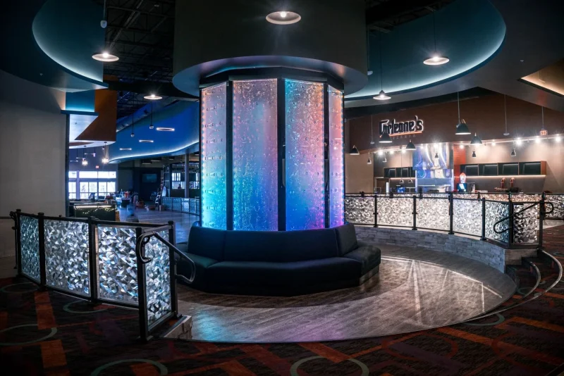 Bubble Wall-Swirley Rod Style-Cylinder Tube Shape at Spare Time Bowling in Omaha, Nebraska