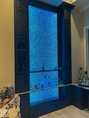 Bubble Wall Vertical Chamber at Home Bar in Palm Coast, Florida