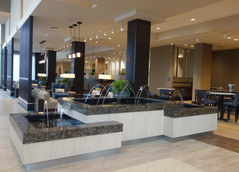 HILTON –Embassy Suites–MWT Water Feature –ES–College Station