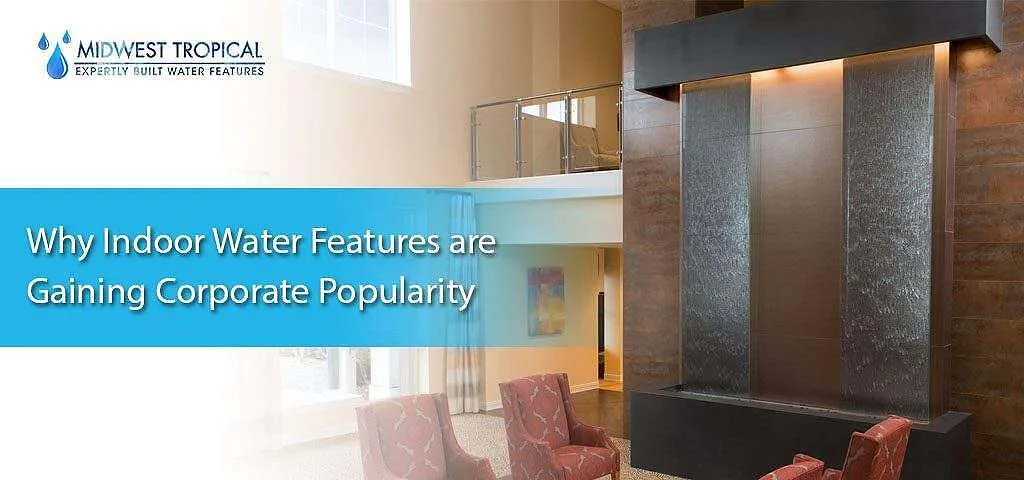 Why indoor water features are gaining corporate popularity