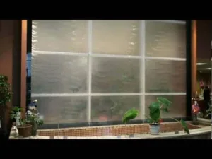 Video Midwest Tropical Water Feature – Living Water Community Church, clear acrylic piece (3).mpg