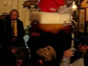 Video Midwest Tropical Water Feature – World’s Largest Beer Glass made from acrylic.avi