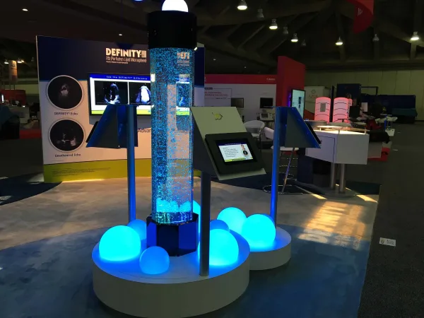 demo station with  bubble column - Image 2