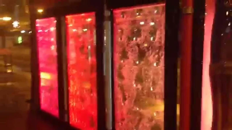 Video Outdoor Bubble Wall Display in Chicago