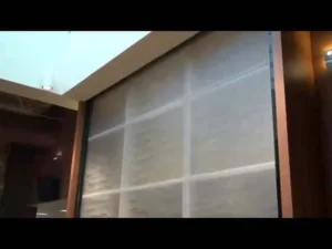 Video Midwest Tropical Water Feature – Living Water Community Church, clear acrylic piece.mpg