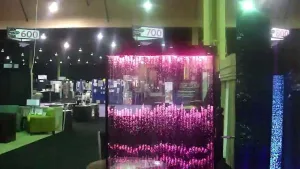 Video Bubble Wall Panel with Bubble Effects by Midwest Tropical